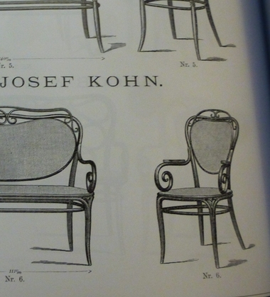 fauteuil jacob & josef kohn n°6