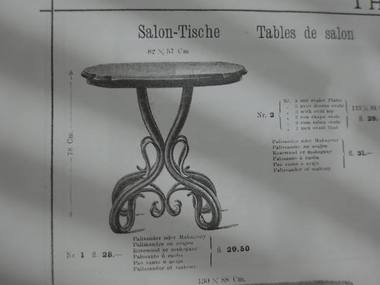 table Thonet n°1